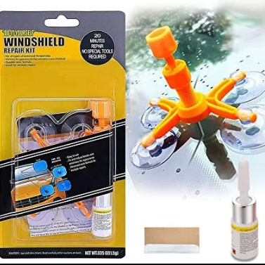 Windshield Repair Kit Windshield Automotive Glass Crack Repair Fluid Kit