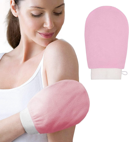 Exfoliating Gloves 1Pcs Dead Skin Remover Xfoliating Bath Washcloth Scrub Mitt for Body Exfoliating Massage Mitt Back Scrubber Glove