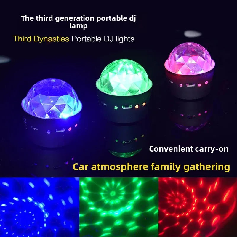 Portable DJ Lamp