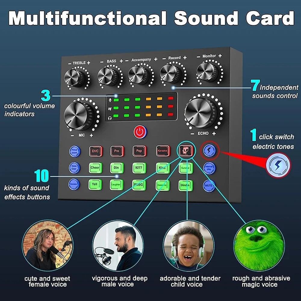 LIVE SOUND CARD V8S