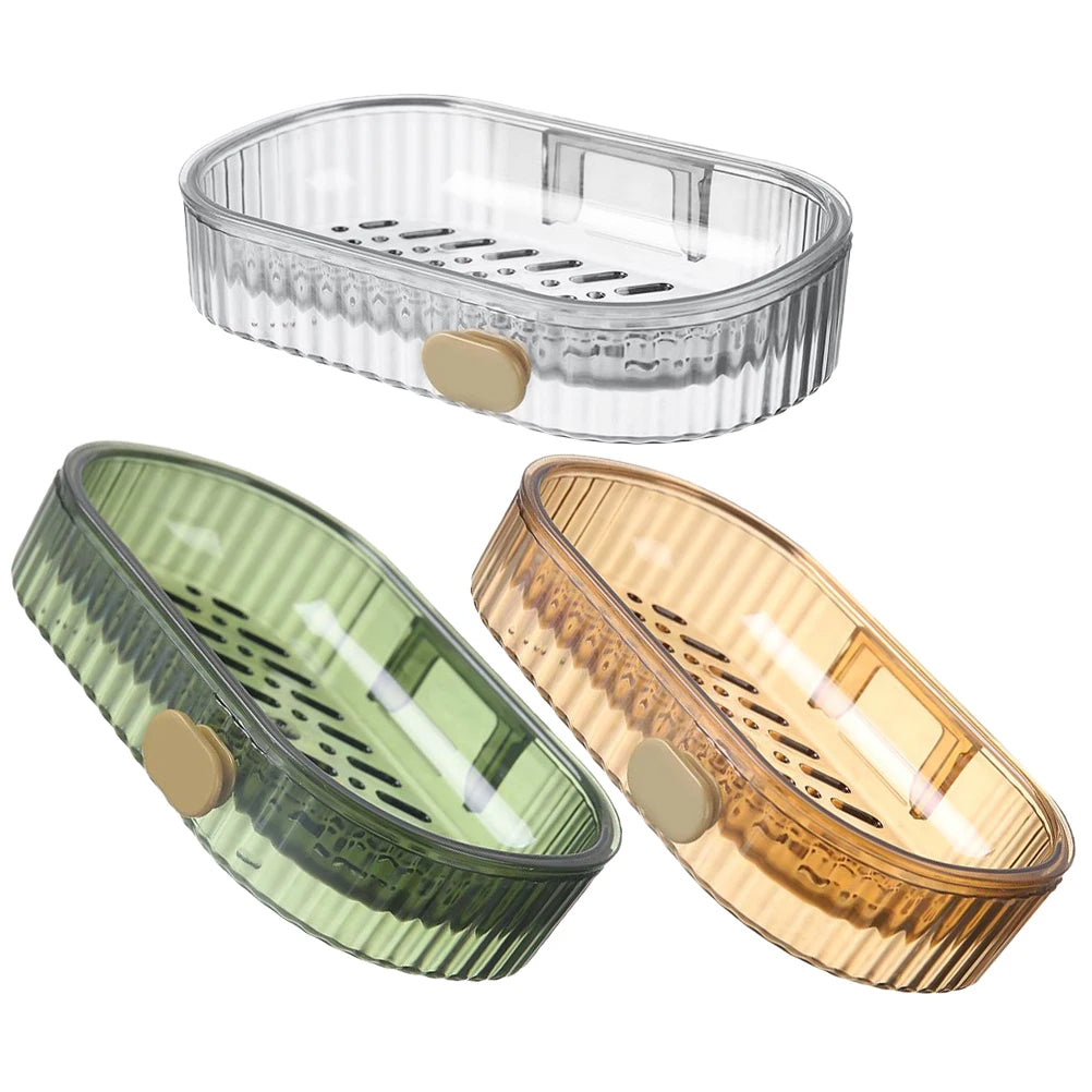 Marble-Effect Soap Tray