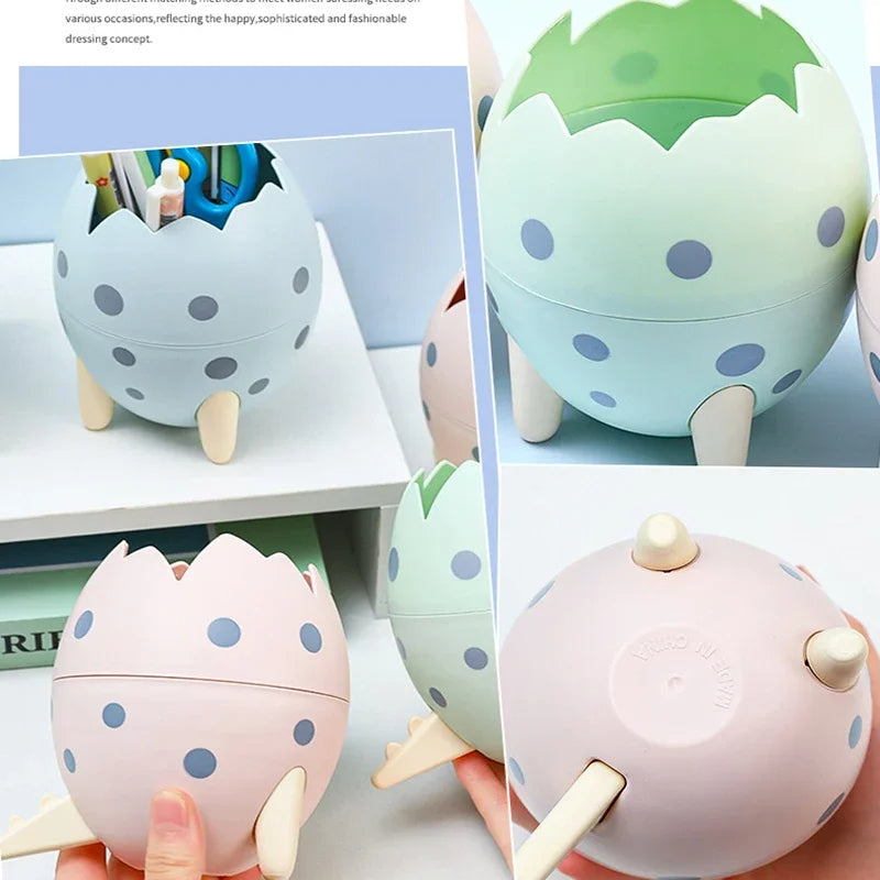 Egg-Shaped Desk Organizer