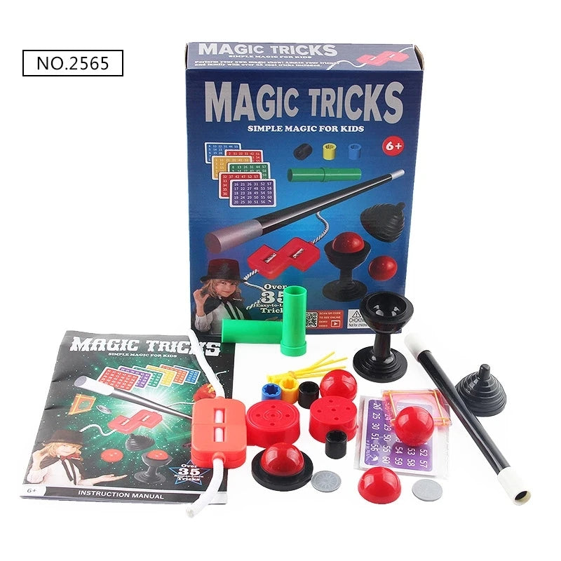 35-Trick Magic Kit for Kids