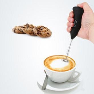 Electric Handle Coffee Beater Stirrer Milk Frother Foamer Whisk Mixer Milk Treater Juice Muddler Coffee Stirrer (1 PC)