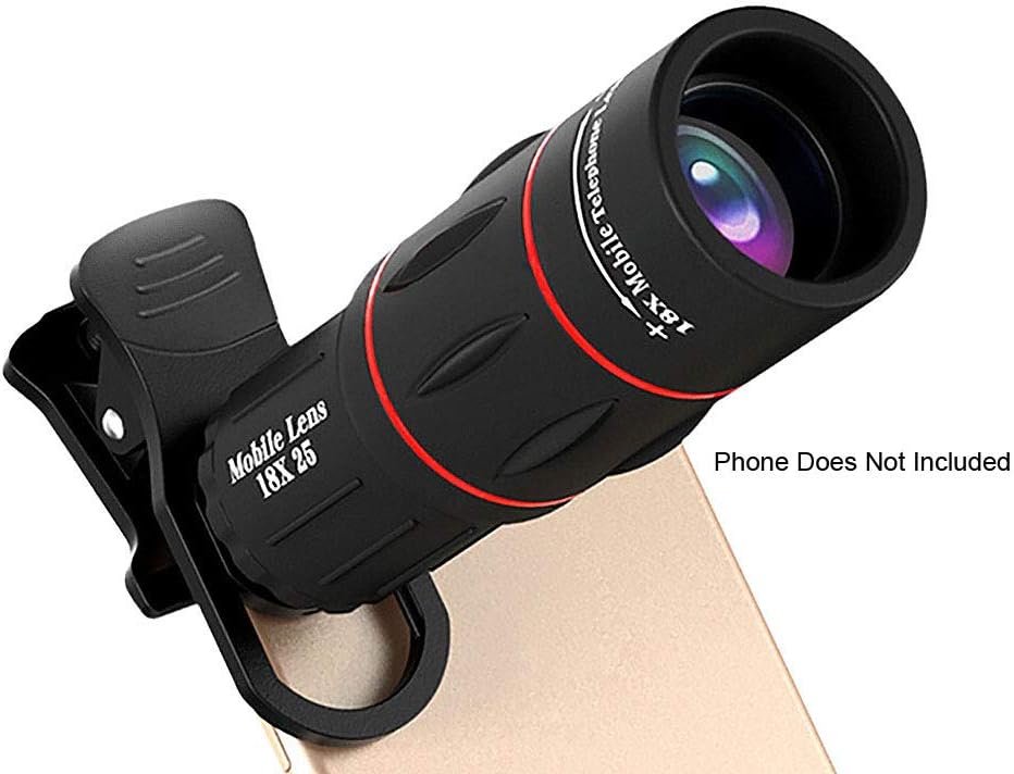 18X Telephoto Phone Lens Kit with Universal Clip