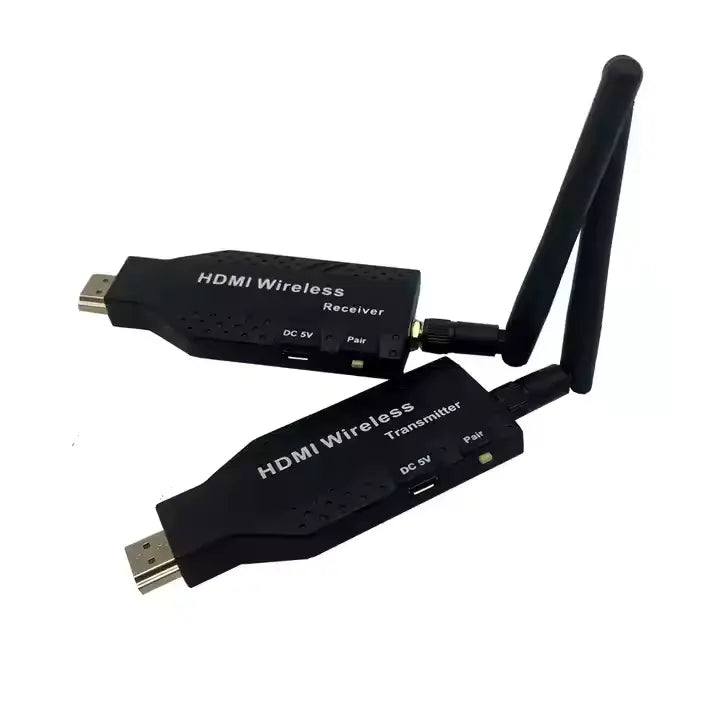 Wireless HDMI Transmitter and Receiver Kit 50 Meter Range - Long Range Audio Video Extender for TV, Monitor & PC