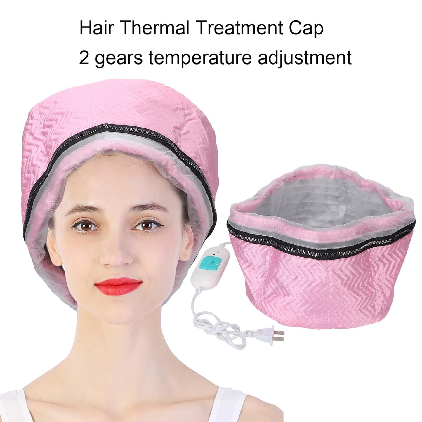 Professional Hair Steamer Cap - Thermal Treatment for Deep Conditioning
