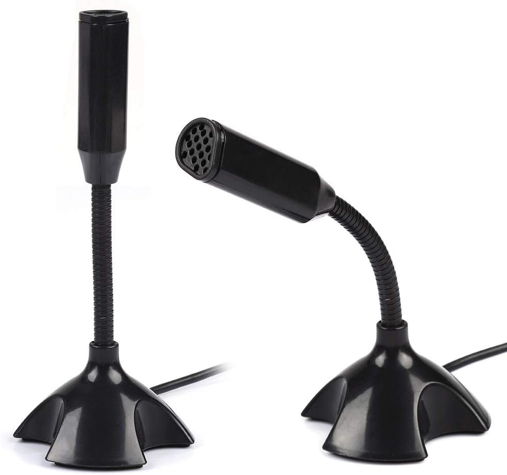 Premium Desktop Gooseneck Microphone for PC & Laptop – Clear Voice for Gaming, Streaming & Meetings