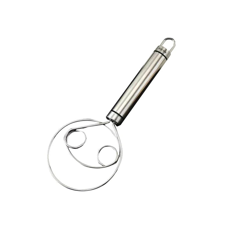 Stainless Steel Dough Whisk - Professional Baking & Mixing Tool