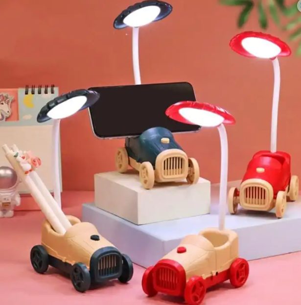 Desk Table Lamp with Pencille Holder Eye Protection Reading Lamp USB Charging Sleeping Night Light LED Table Lamp for Kids Gift