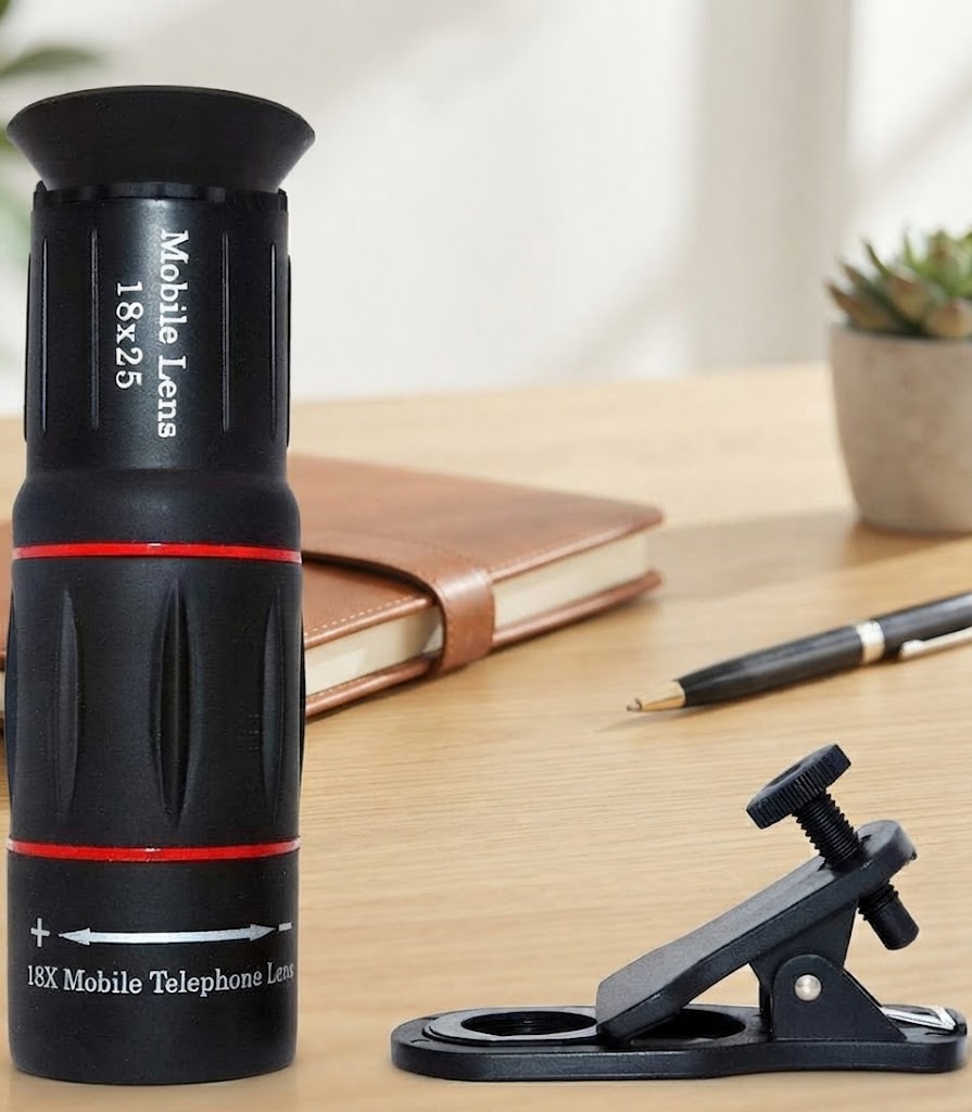 18X Telephoto Phone Lens Kit with Universal Clip