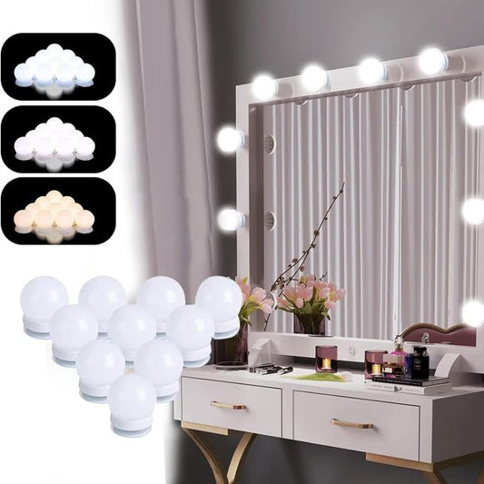 Premium Vanity Mirror LED Lights Kit - Makeup Dressing Mirror Lights