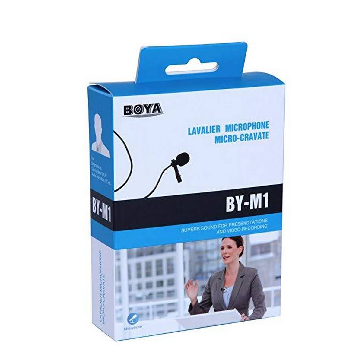 M1 Lavalier Microphone for Canon Nikon DSLR Camcorder & Phone