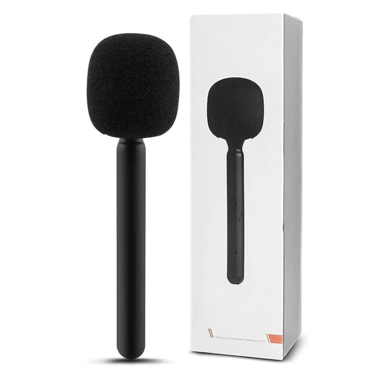 Professional Handheld Interview Microphone Handle Stick - Universal Mic Extension for Wireless Lavalier Mics (K9, K8, J13, SX8)