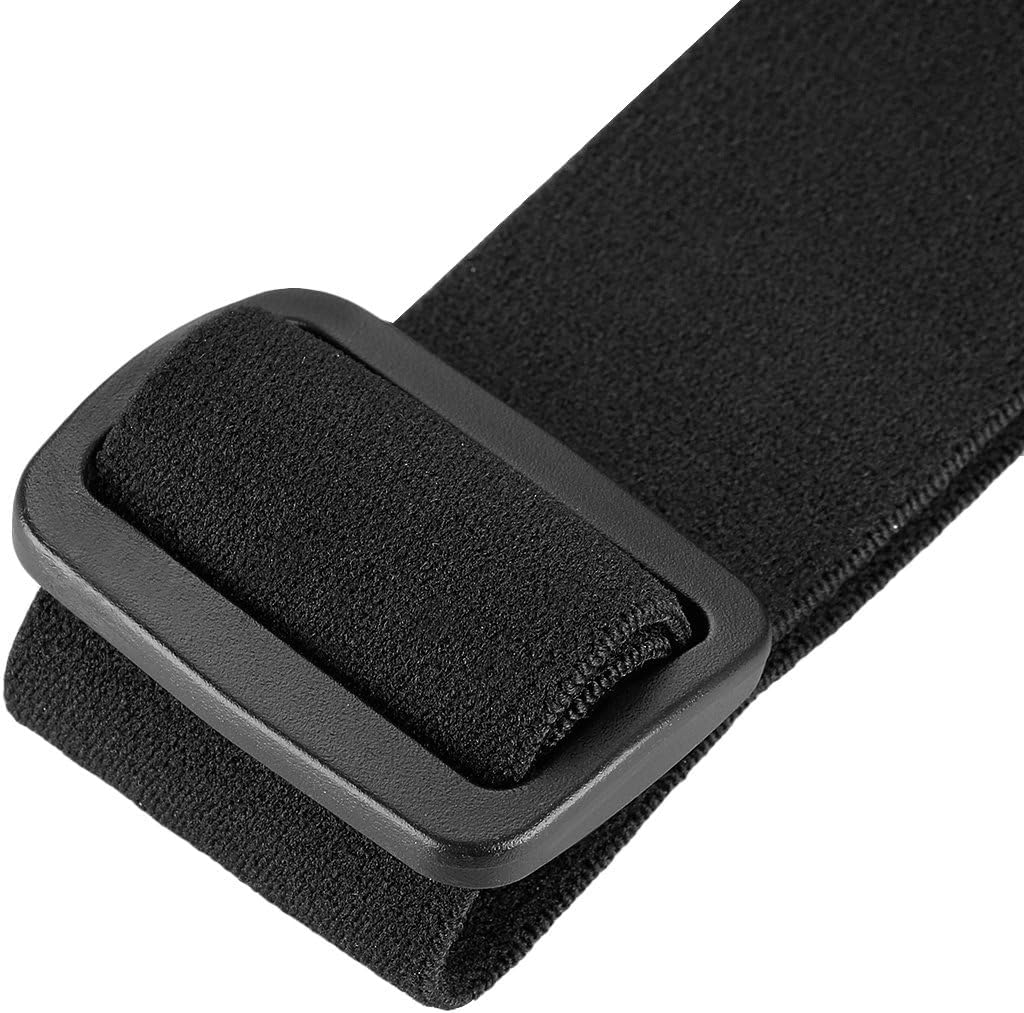 GoPro Head Strap Mount - Adjustable Elastic Head Belt for Action Cameras (Hero 11/10/9/8/7/6/5/4/3, Session & Insta360)