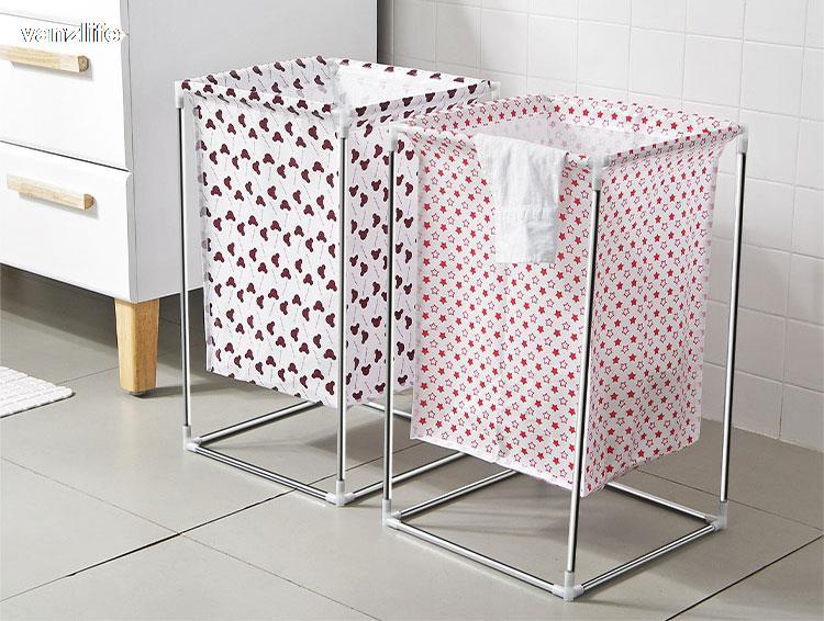 Foldable Laundry Basket & Toy Organizer - Portable Storage Bin For Home & Nursery | Nafees Gadgets