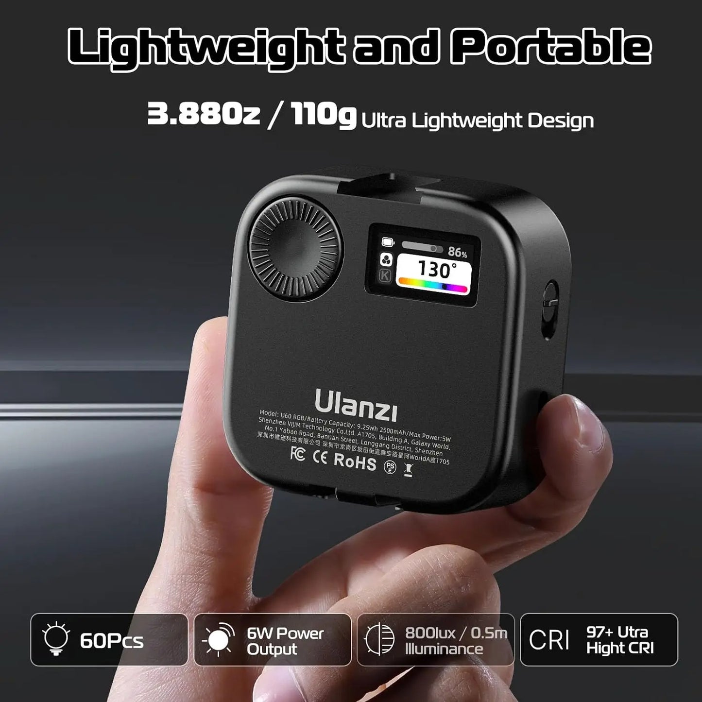 PLOKAMA RGB LIGHT U80 PRO