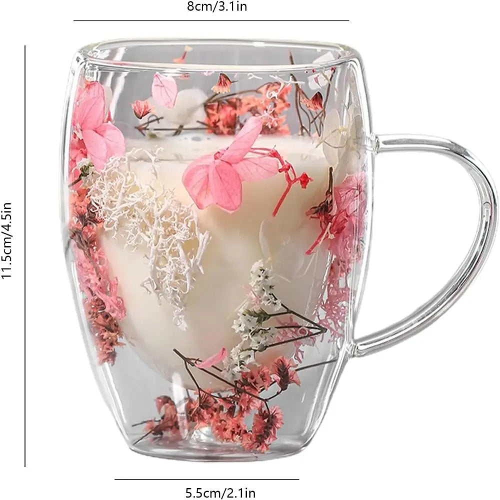 Double-Wall Glass Mug