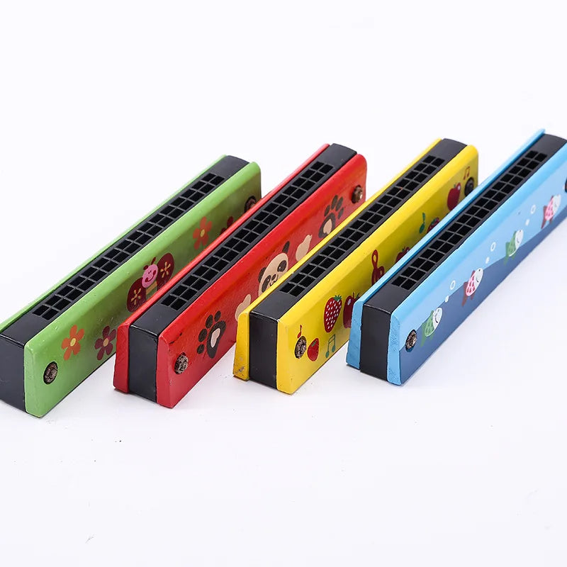 Wood Harmonica 16-Hole