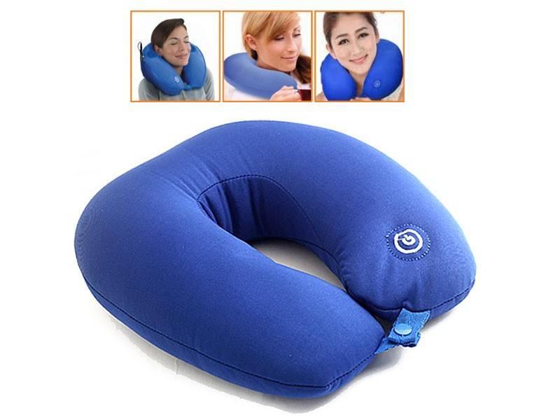Neck Massage Pillow Cushion U-Shaped - Multicolour