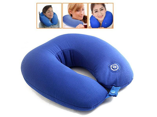 Neck Massage Pillow Cushion U-Shaped - Multicolour