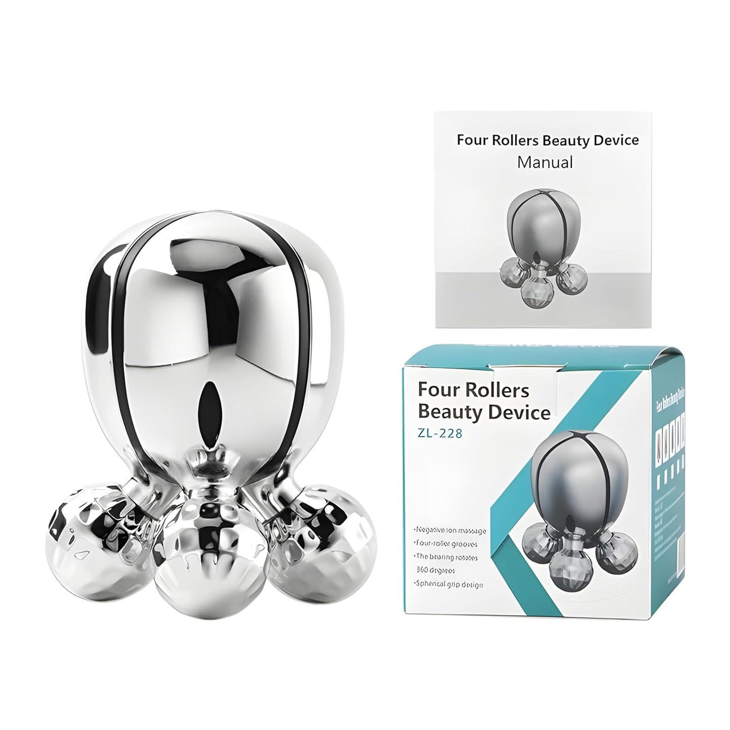 4D Roller Full Body Massager for Face and Body Lifting Wrinkle Remover Roller Massager 4D Roller for Beauty Body Pain Relief