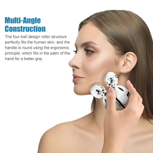 4D Roller Full Body Massager for Face and Body Lifting Wrinkle Remover Roller Massager 4D Roller for Beauty Body Pain Relief