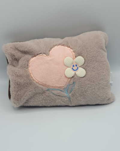 Electric Hot Water Bottle Heat Pad For Pain Relief - Multicolour