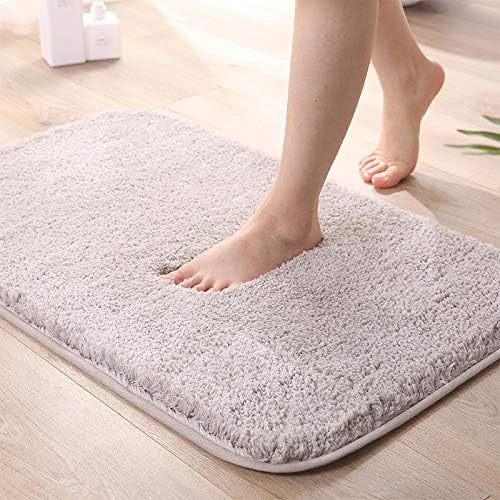 Bathroom Floor Mat Fluffy Stuff Drying Bathroom Carpet Bath Mat Door Mat for Bathroom Toilet Doorway Carpet Rug
