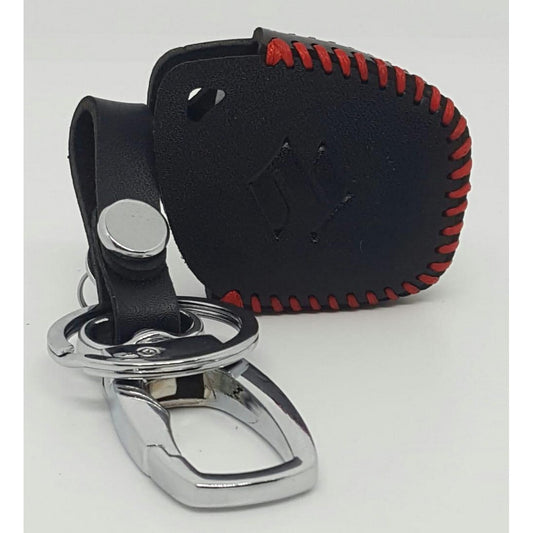Suzuki - Swift , Cultus , Alto & New Wagon R Good Looking Car Key Cover & Keychain - Black