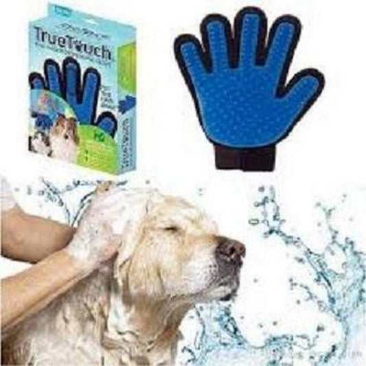 Massage Gloves For Dog Cat Bath True Touch Effective Gentle