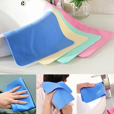 Magic Towel Cloth Absorber Synthetic Chamois Leather Goods Car Washing Hair Dry
