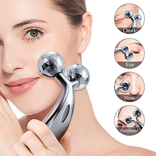 3D Roller Massager 360 Rotate Facial Massage