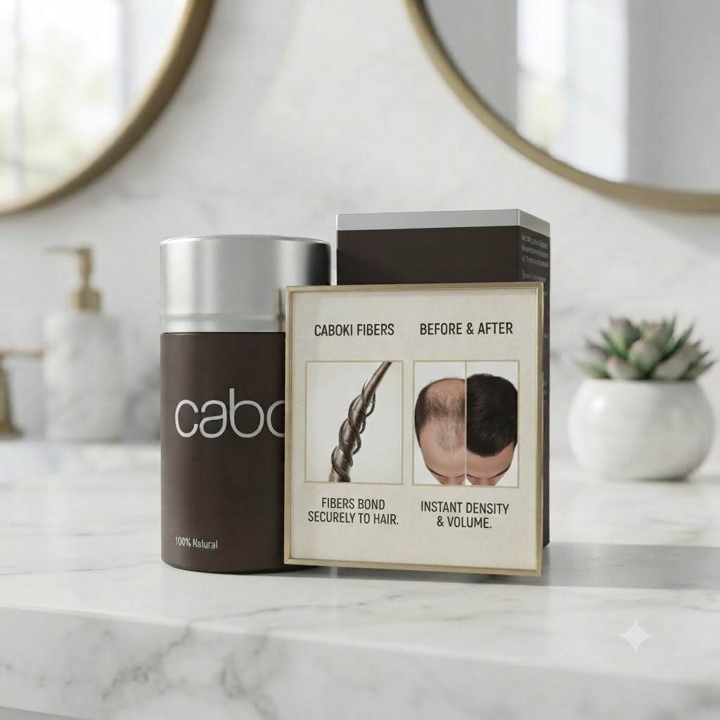 Caboki Hair Building Fibers 25g Dark Brown - Instant Thickening