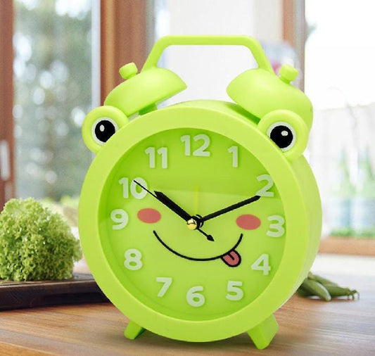Creative Portable Mini Cartoon Shape Alarm Clock Table Clock for Children Kids Clocks Art Decor