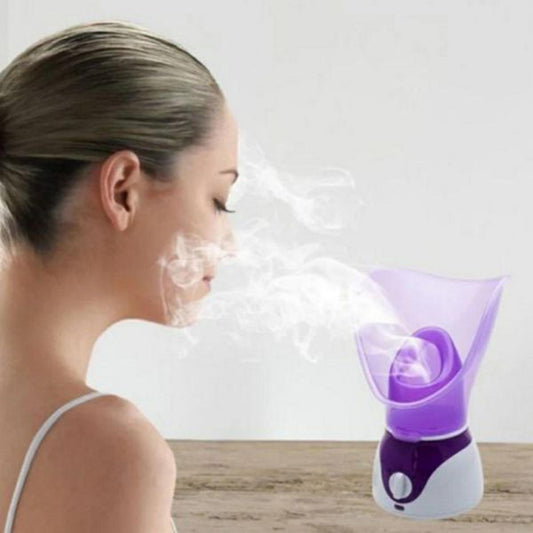NFTS Facial Steamer Nano Mist Sprayer Household Skin Care Thermal Sprayer Smooth Skin Facial Spa Warm Steamer