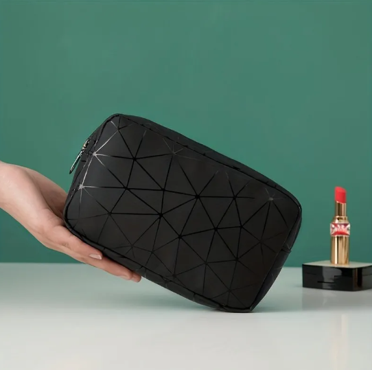 Mini Spider Design Cosmetic Bag - Water-resistant Travel Makeup Pouch & Toiletry Organizer for Women