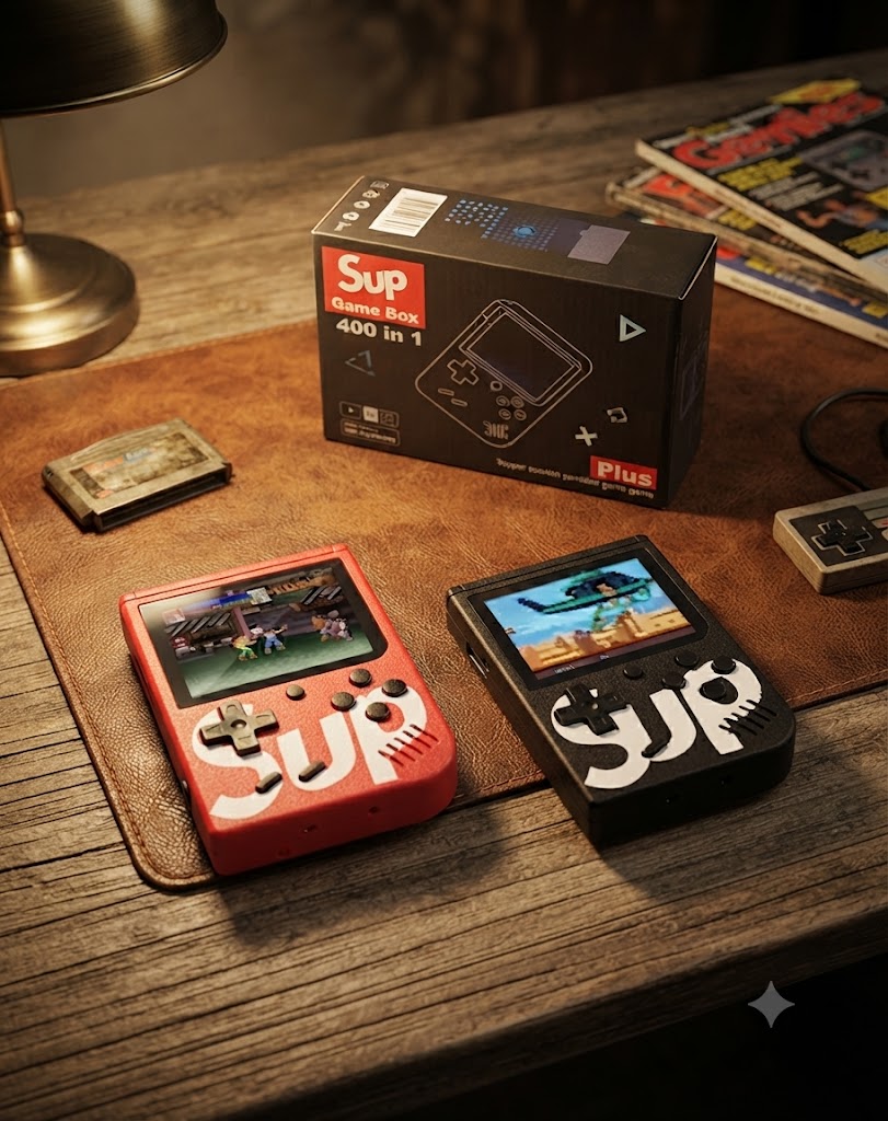 Sup Game Box 400 in 1 Plus - Portable Retro Gaming Console | 400 Classical Games