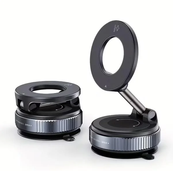 Ultra-Strong Electric Vacuum Suction Magnetic Car Mount