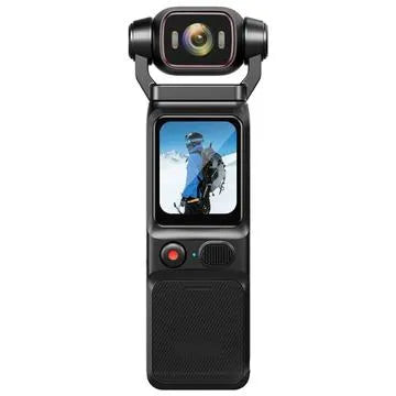 L18 4K Ultra HD Pocket Action Camera | 180° Rotatable Gimbal Lens for Vlogging