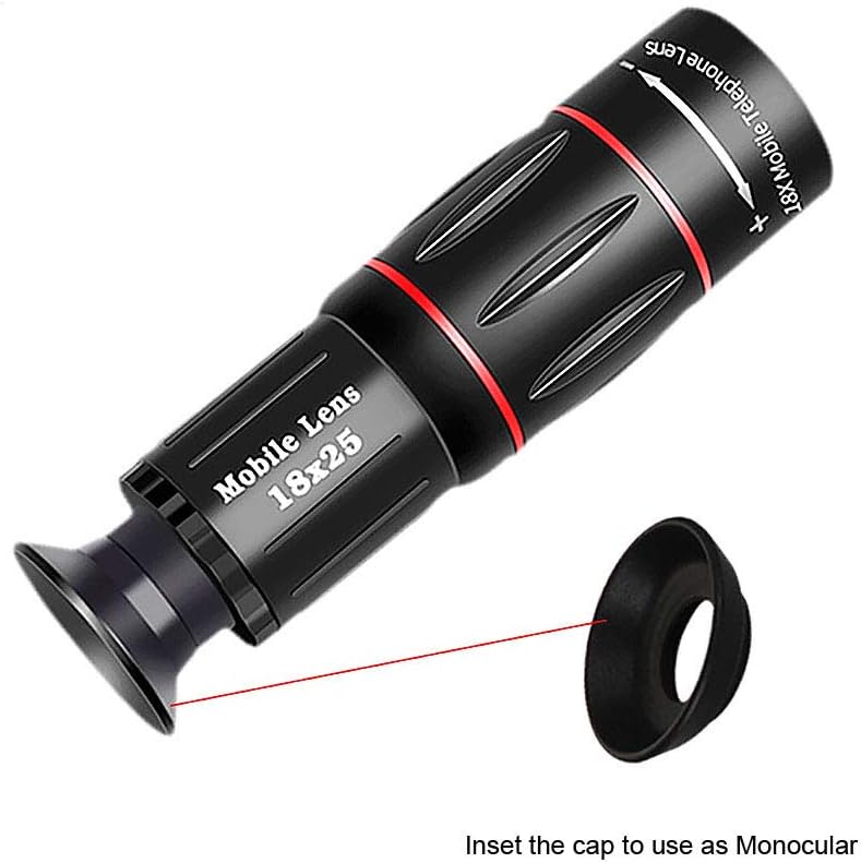 18X Telephoto Phone Lens Kit with Universal Clip