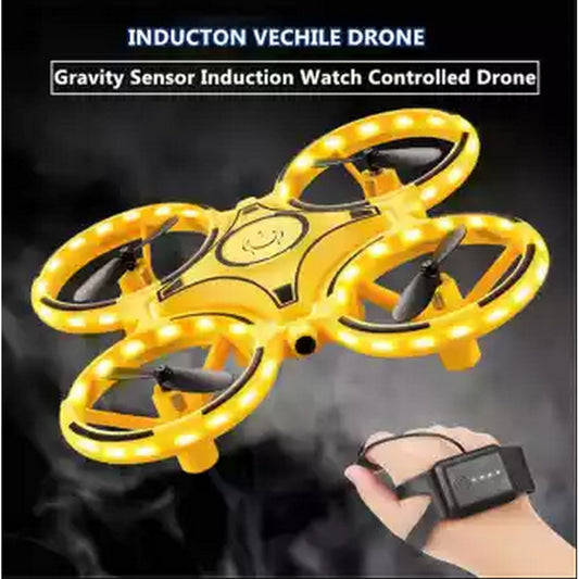 Rc Drone Quadcopter Hand Control RC Drone 2.4G Gravity Sensor - Yellow