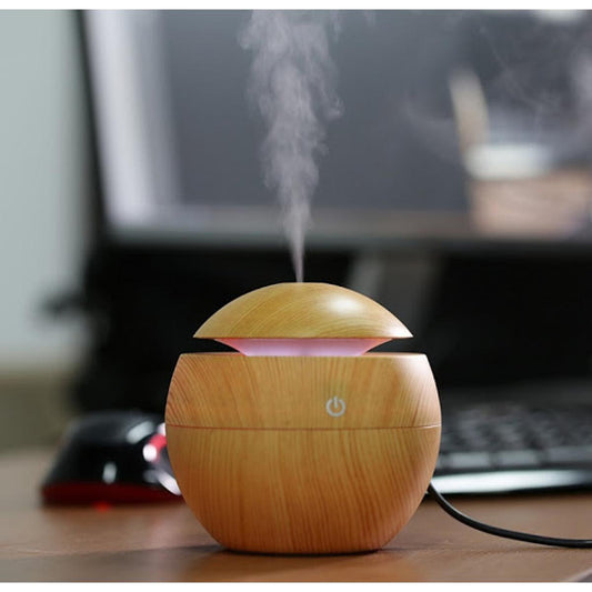 Wood Aromatherapy Essential Oil Aroma Diffuser 40ML