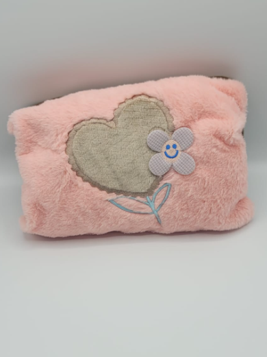 Electric Hot Water Bottle Heat Pad For Pain Relief - Multicolour