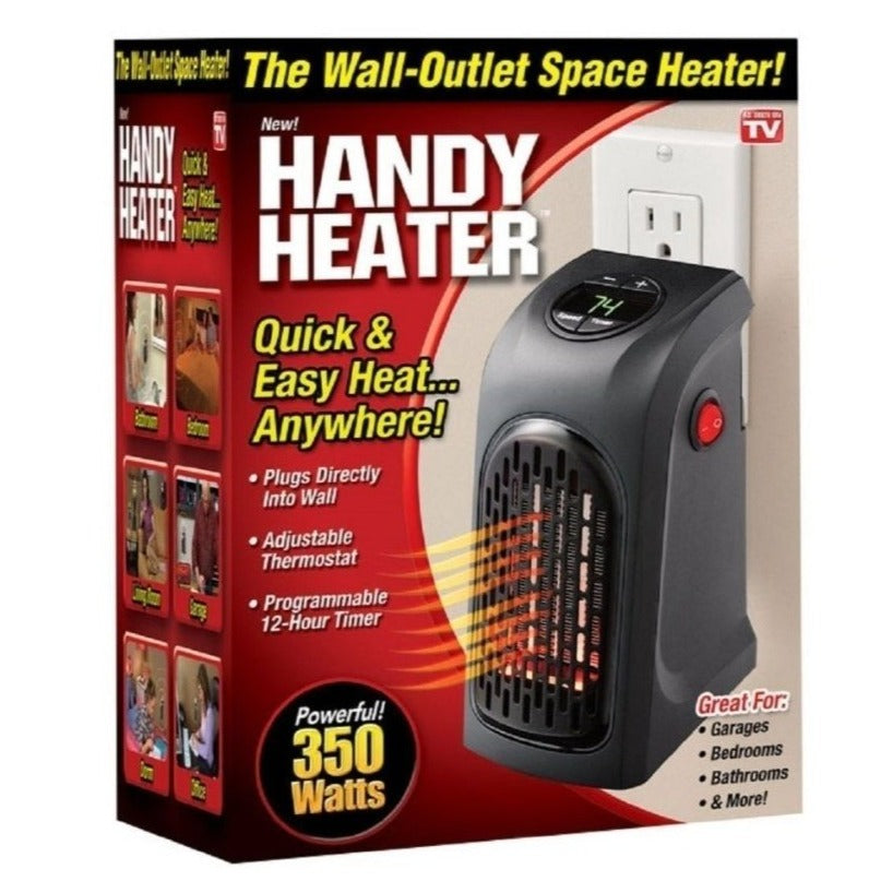 Ultra-Compact Wall-Mount Personal Heater – Fast Heating for Offices & Bedrooms