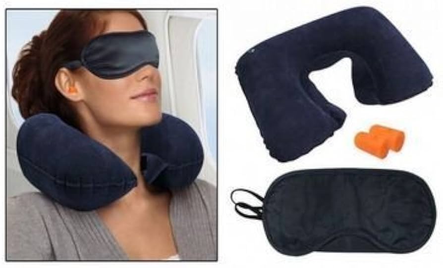 Soft and Portable Travel Sleeping Eye Mask Black Eye Shade Sleep Mask Black Mask on Eyes for Sleeping Health Care