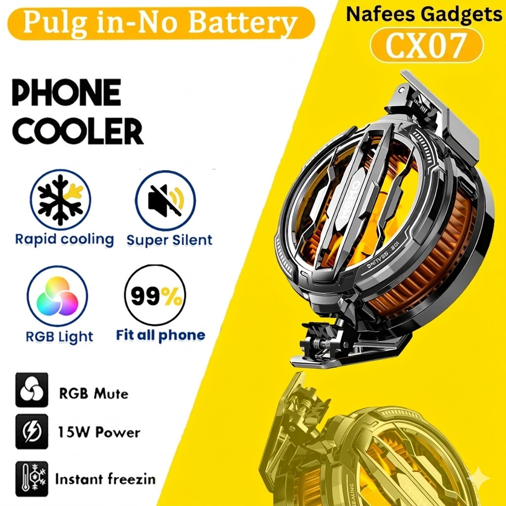 Memo CX-07 Magnetic Mobile Phone Cooler - Semiconductor Radiator for Gaming