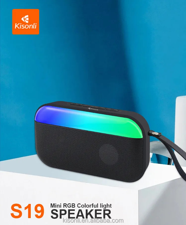 Kisonli S19 Portable Bluetooth Mini Speaker
