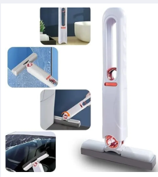 Portable Mini Mop - The Ultimate Multifunctional Cleaning Tool Achieve Effortless Cleanliness with this Wash-Free, High-Absorbent Mop for Wet and Dry Use on Bathroom, Kitchen, Tableware, Desktops, Glass, and Car Windows