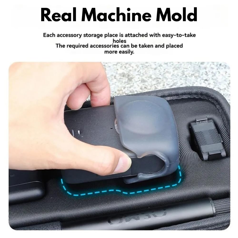 Waterproof Hard Carrying Case for DJI Osmo 360 Action Camera – Shockproof Storage Bag & Travel Pouch with Handle
